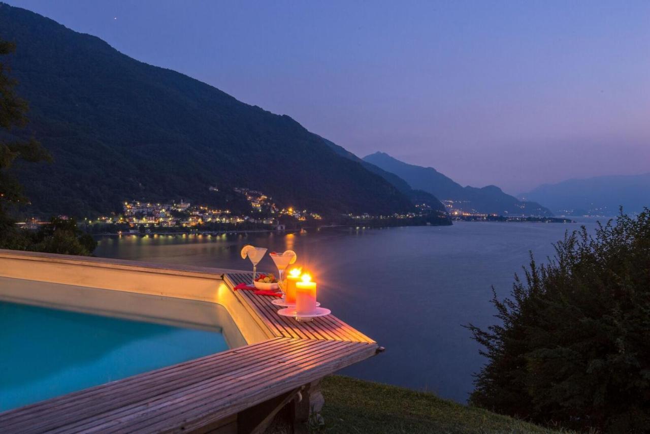 Villa Meraviglia - Villa With Breathtaking Lake Como Views Colico Exteriér fotografie